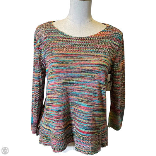 Sweater By John Paul Richard In Multi-colored, Size: M
