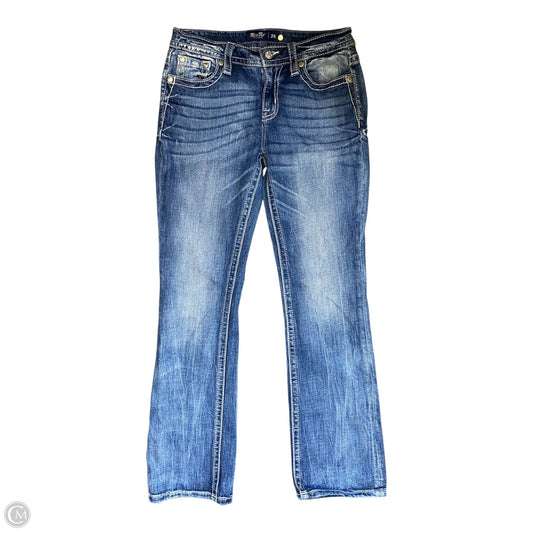 Jeans Boot Cut By Miss Me In Blue Denim, Size: 6