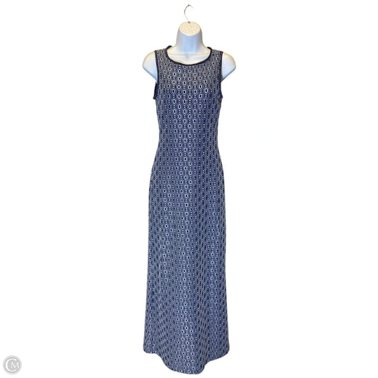 Dress Casual Maxi By Rampage In Blue & White, Size: S
