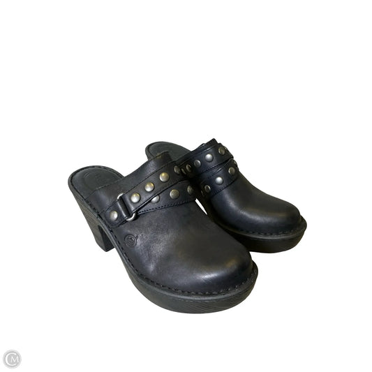 Boots Ankle Heels By Born In Black, Size: 7