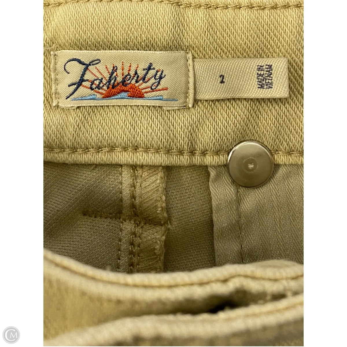 Pants Other By Faherty In Beige, Size: 2