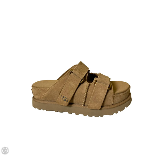 Shoes Designer By Ugg In Brown, Size: 7