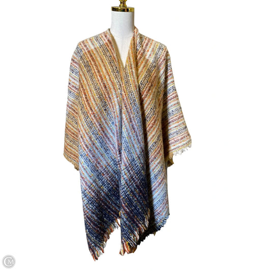 Shawl By Clothes Mentor In Multi-colored, Size: Osfm