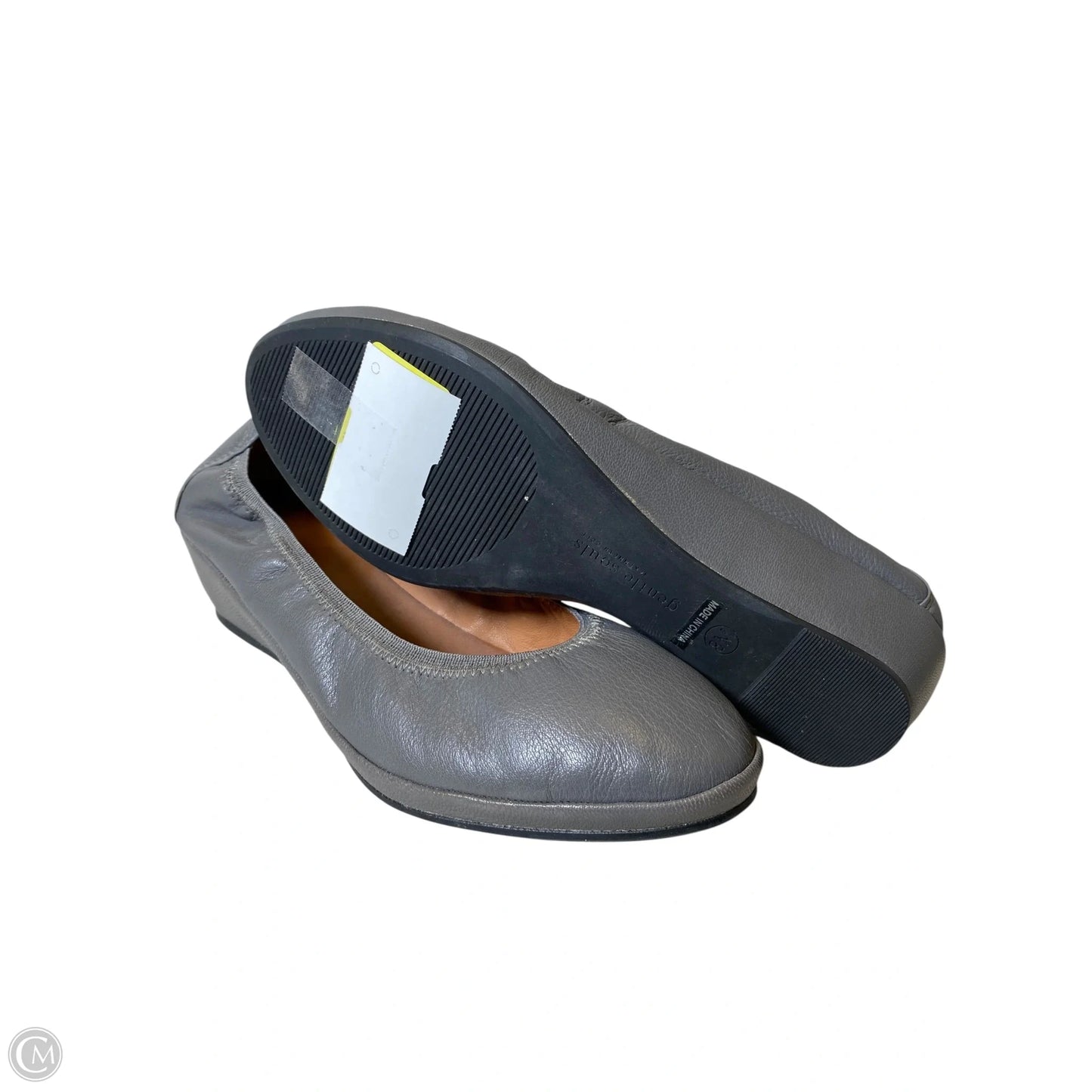 Shoes Heels Platform By Gentle Souls In Grey, Size: 8