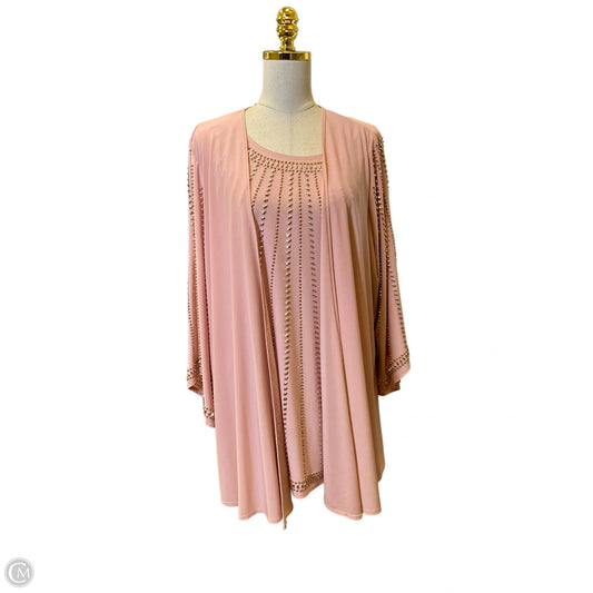 Lounge Set Pants By Catherines In Pink, Size: 1x