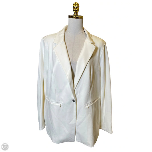 Blazer By Wynne Layers In Cream, Size: 1x