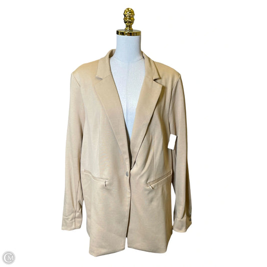 Blazer By Wynne Layers In Beige, Size: 1x