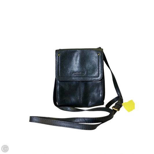 Crossbody Leather By Clothes Mentor, Size: Medium