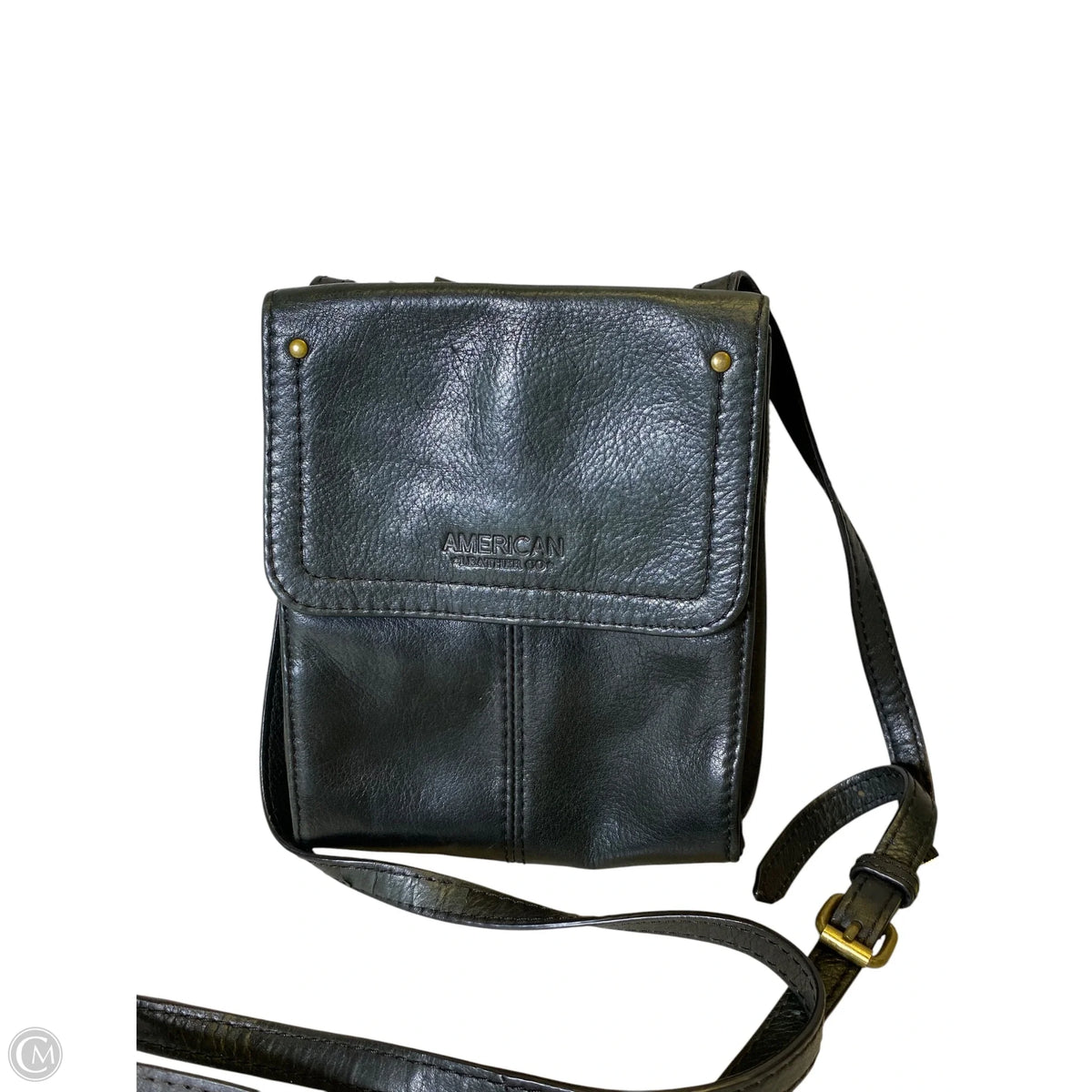 Crossbody Leather By Clothes Mentor, Size: Medium