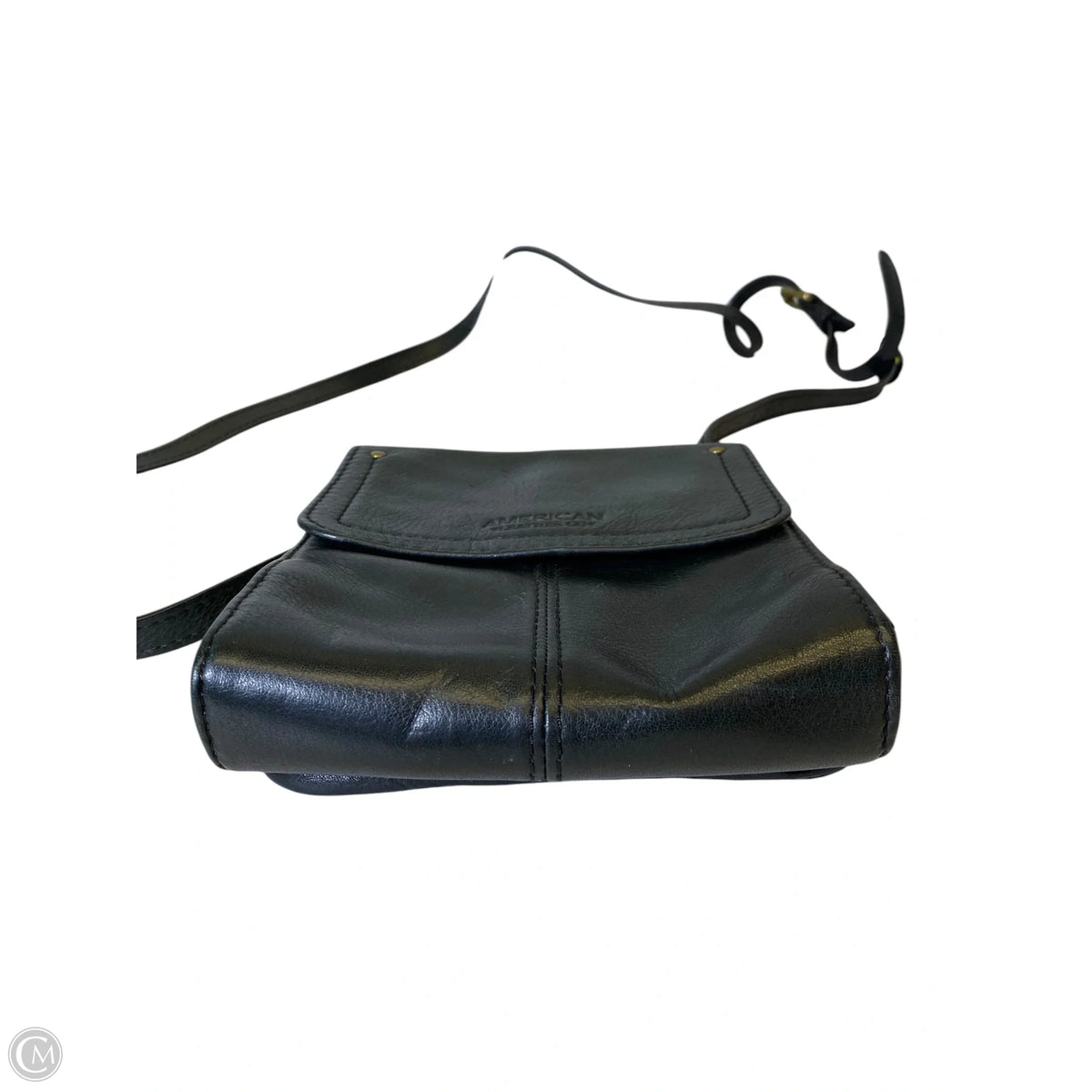 Crossbody Leather By Clothes Mentor, Size: Medium