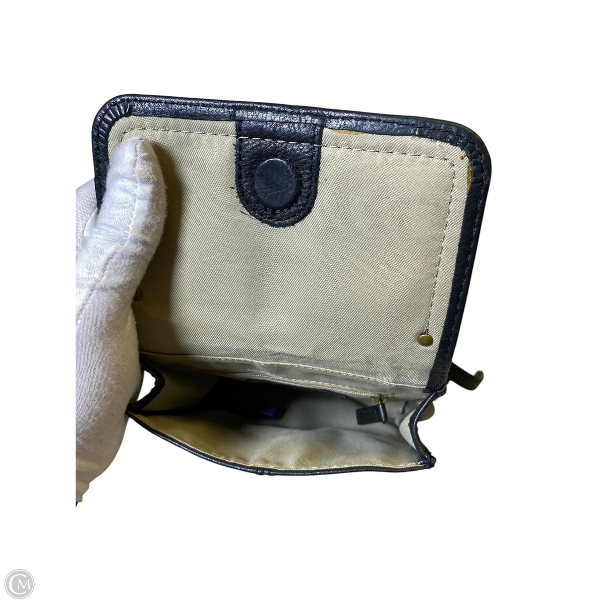 Crossbody Leather By Clothes Mentor, Size: Medium