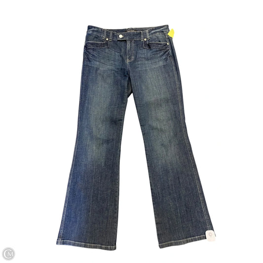 Jeans Boot Cut By White House Black Market In Blue Denim, Size: 10