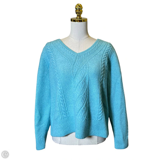 Sweater By Talbots In Blue, Size: Xl