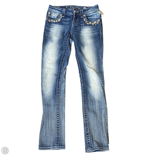 Jeans Skinny By Miss Me In Blue Denim, Size: 2