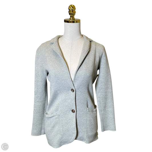 Sweater Cardigan By J. Crew In Grey, Size: Xxs