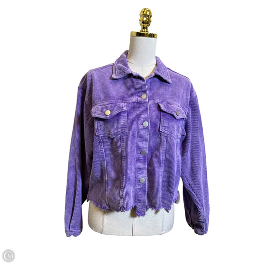 Jacket Other By Clothes Mentor In Purple, Size: S
