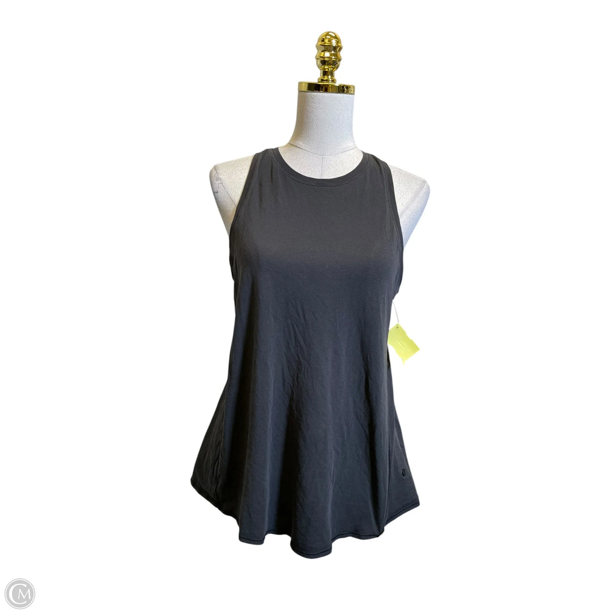 Athletic Tank Top By Lululemon In Grey, Size: 4