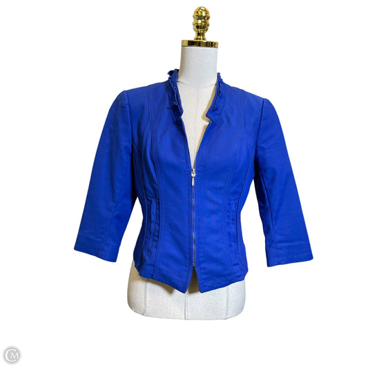 Jacket Other By White House Black Market In Blue, Size: 8
