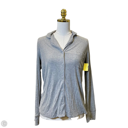 Top Long Sleeve By Skims In Grey, Size: Xs