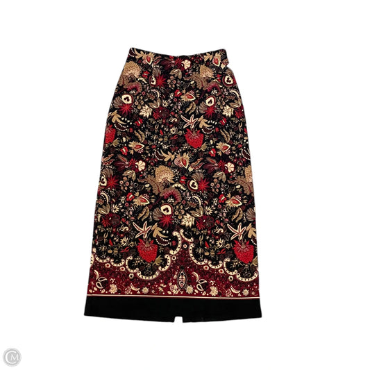 Skirt Maxi By Briggs In Multi-colored, Size: 8