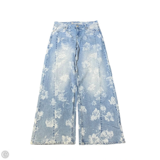 Jeans Wide Leg By No Boundaries In Blue Denim, Size: 6