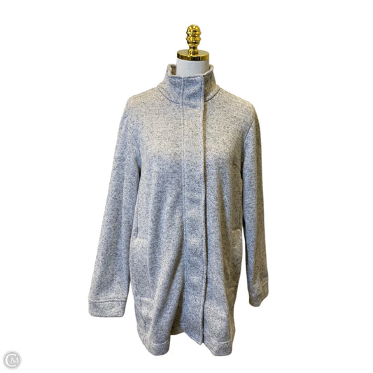 Coat Other By Lands End In Grey, Size: L