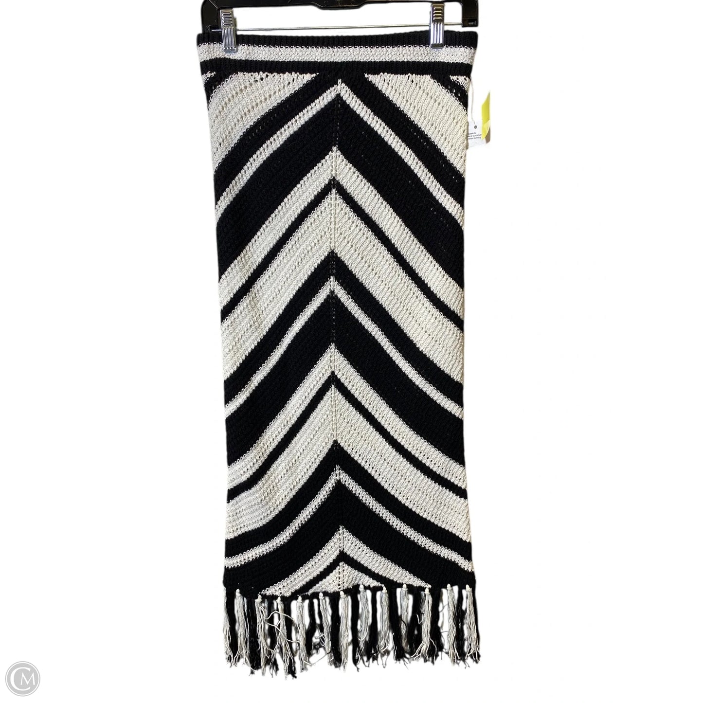 Skirt Maxi By Nine West In Black & White, Size: S