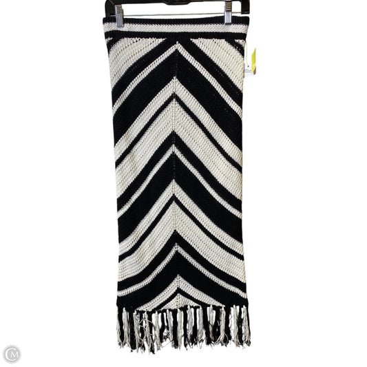 Skirt Maxi By Nine West In Black & White, Size: S