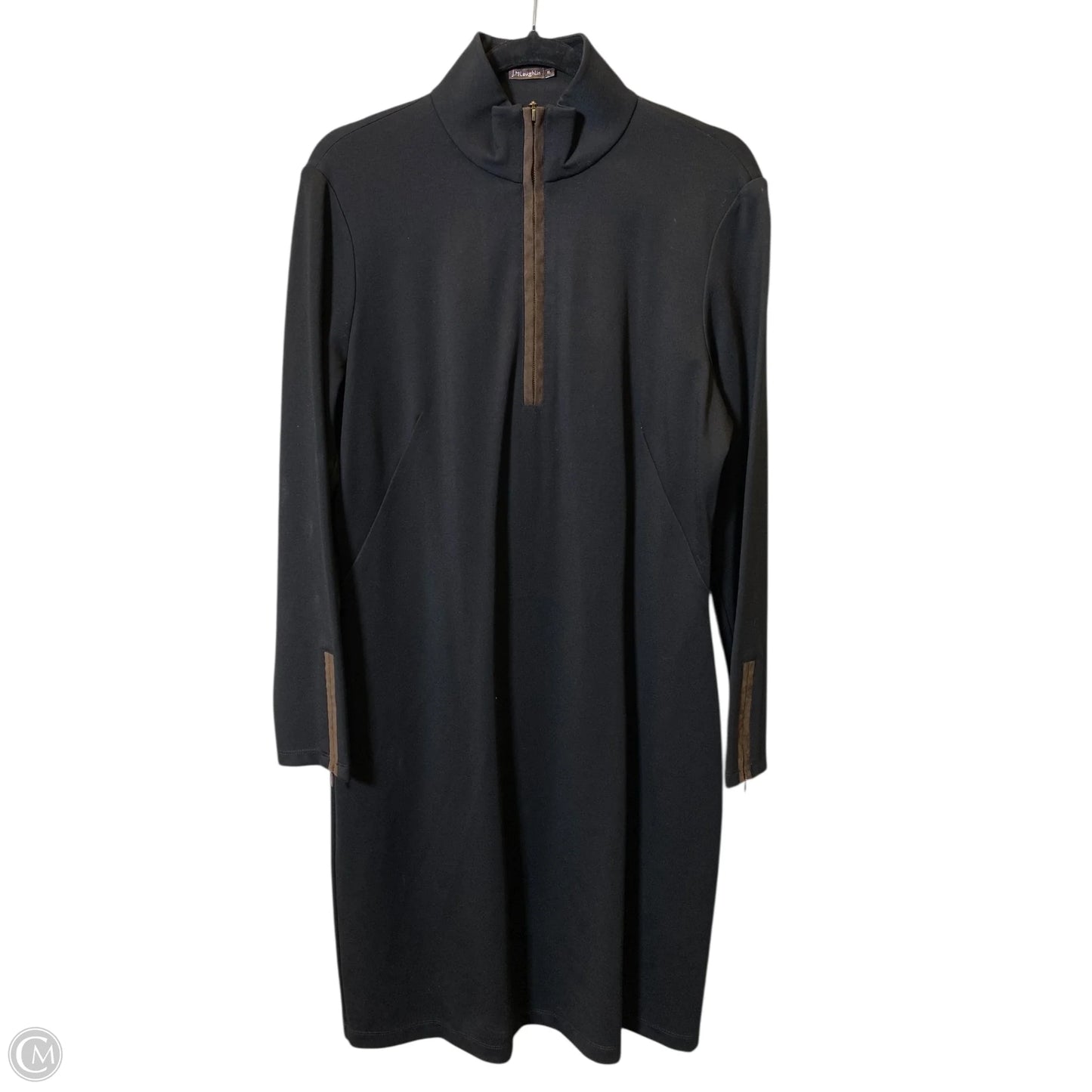 Dress Casual Midi By Clothes Mentor In Black, Size: Xl