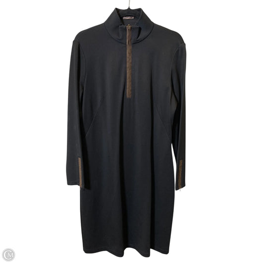 Dress Casual Midi By Clothes Mentor In Black, Size: Xl