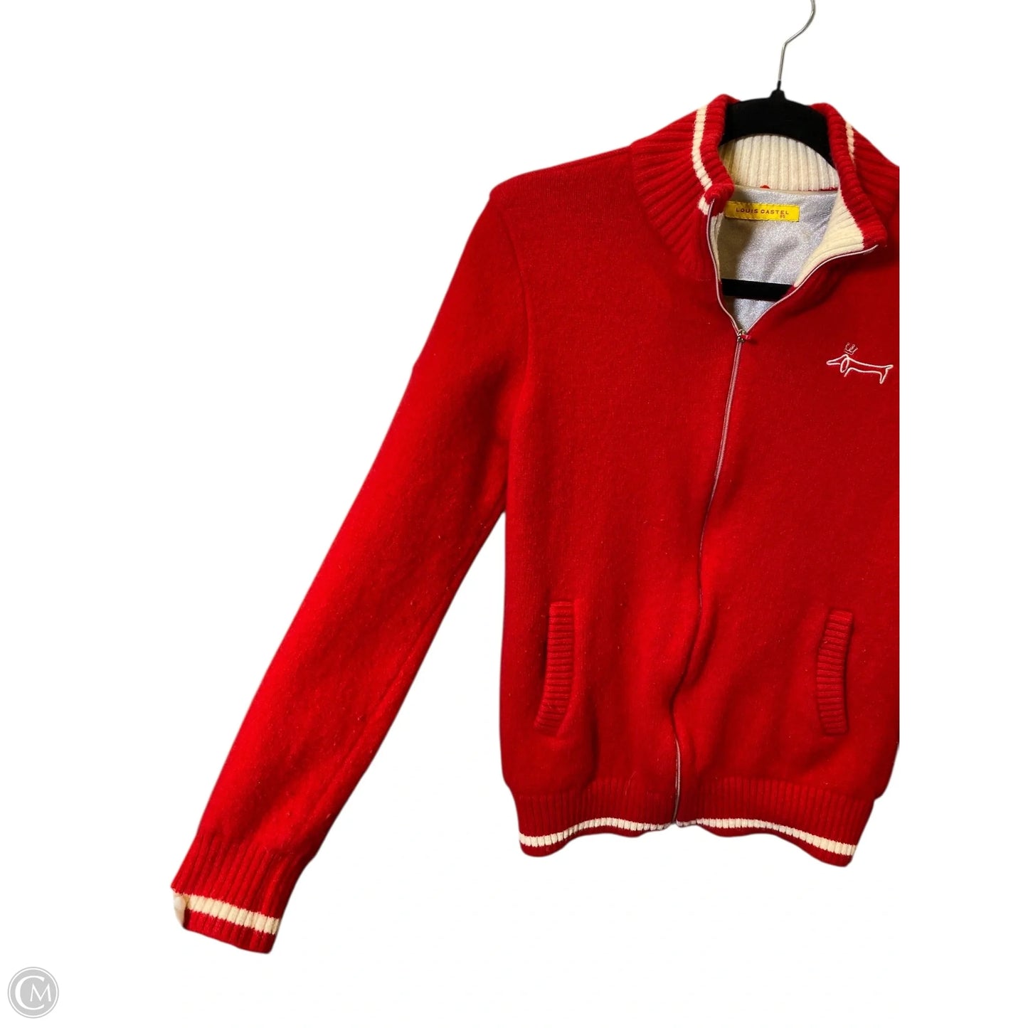 Jacket Fleece By Clothes Mentor In Red, Size: 0