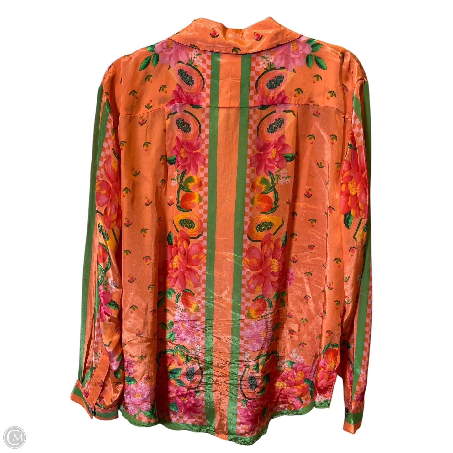 Top Long Sleeve By Farm Rio In Multi-colored, Size: Xl