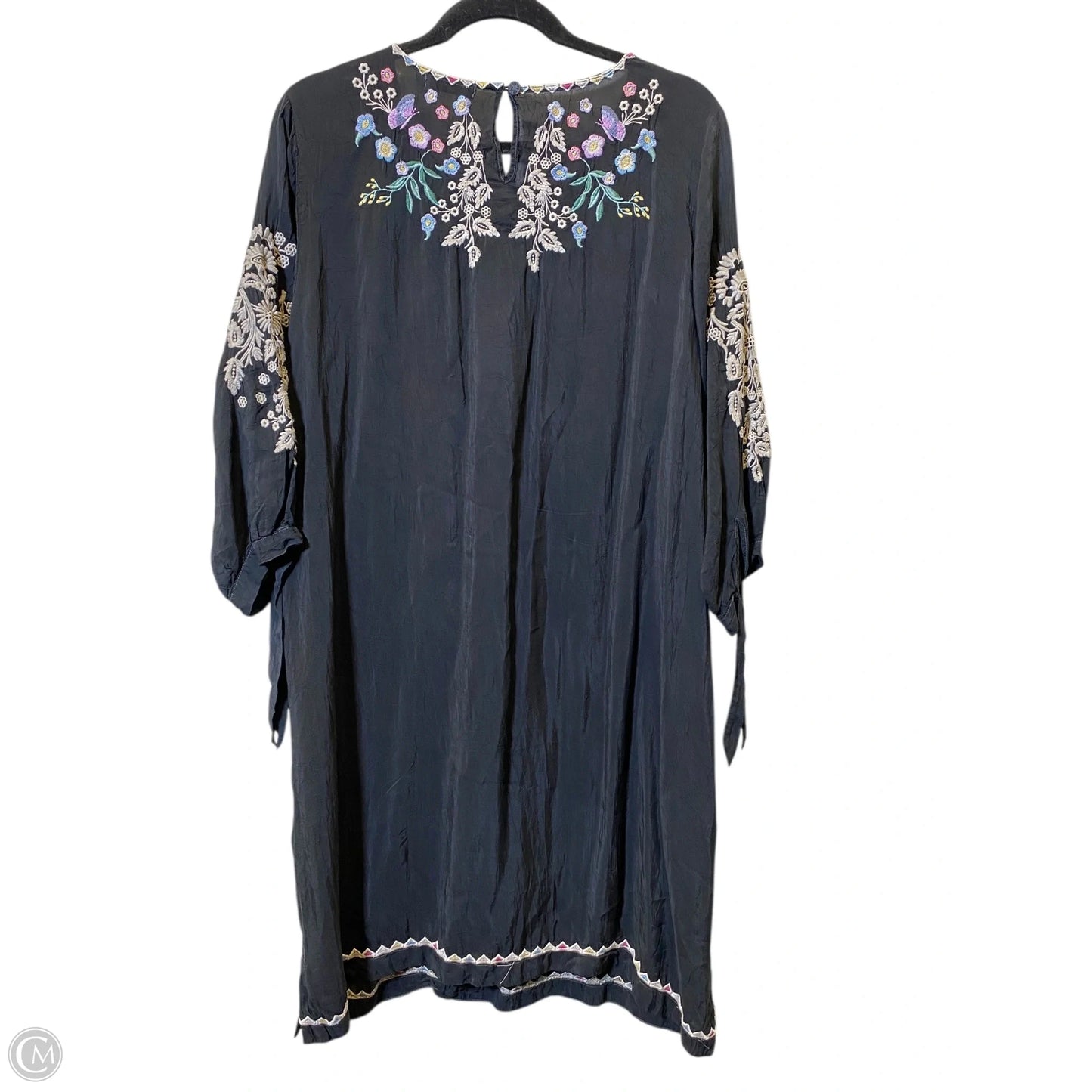 Dress Casual Midi By Johnny Was In Multi-colored, Size: M