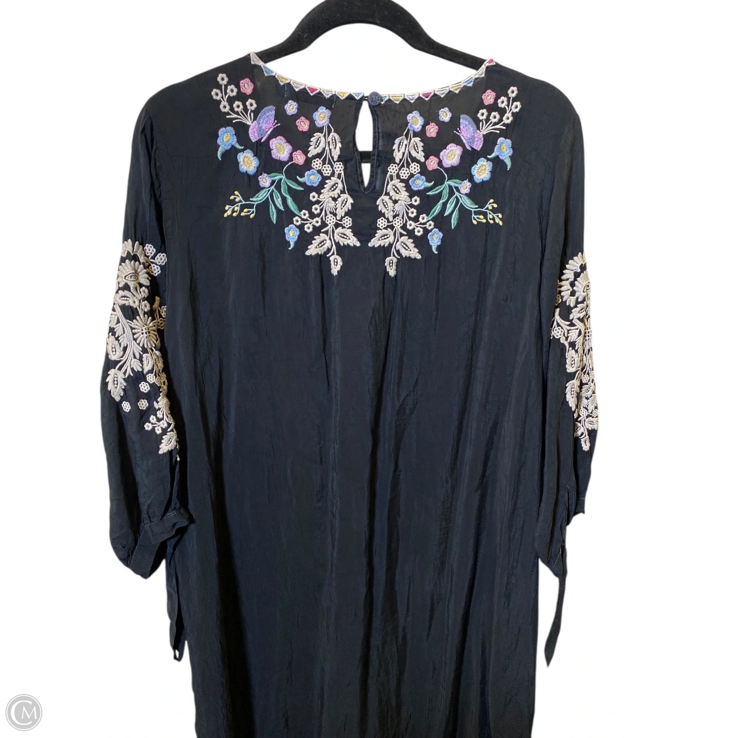 Dress Casual Midi By Johnny Was In Multi-colored, Size: M