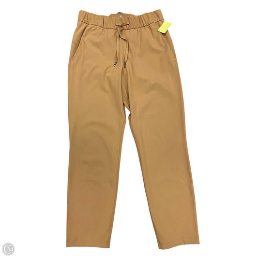 Athletic Pants By Lululemon In Tan, Size: 6