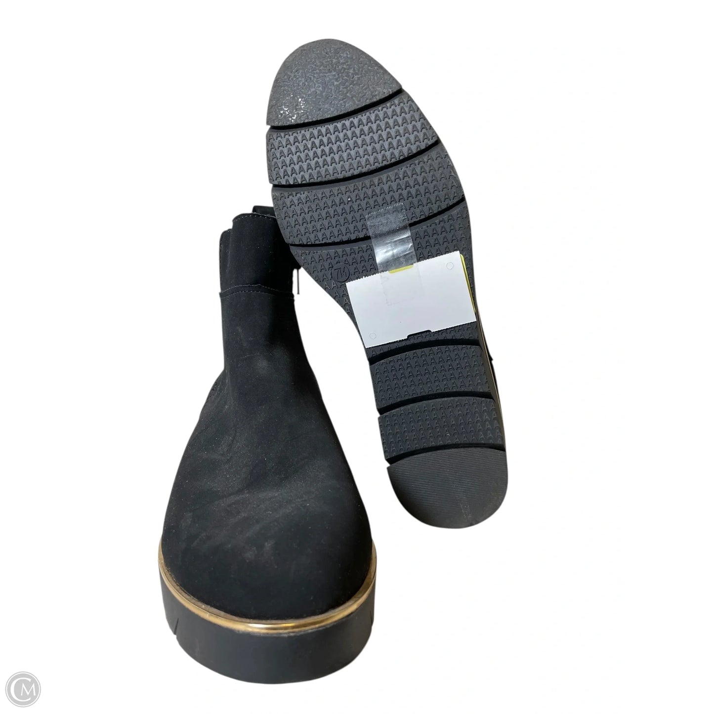 Boots Ankle Flats By Clothes Mentor In Black, Size: 7