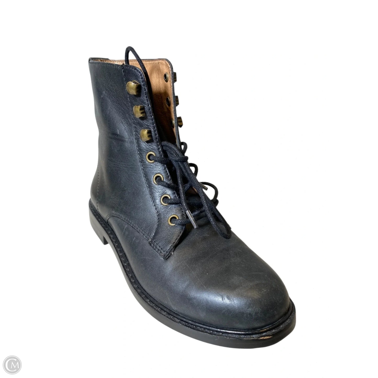 Boots Ankle Flats By Madewell In Black, Size: 6