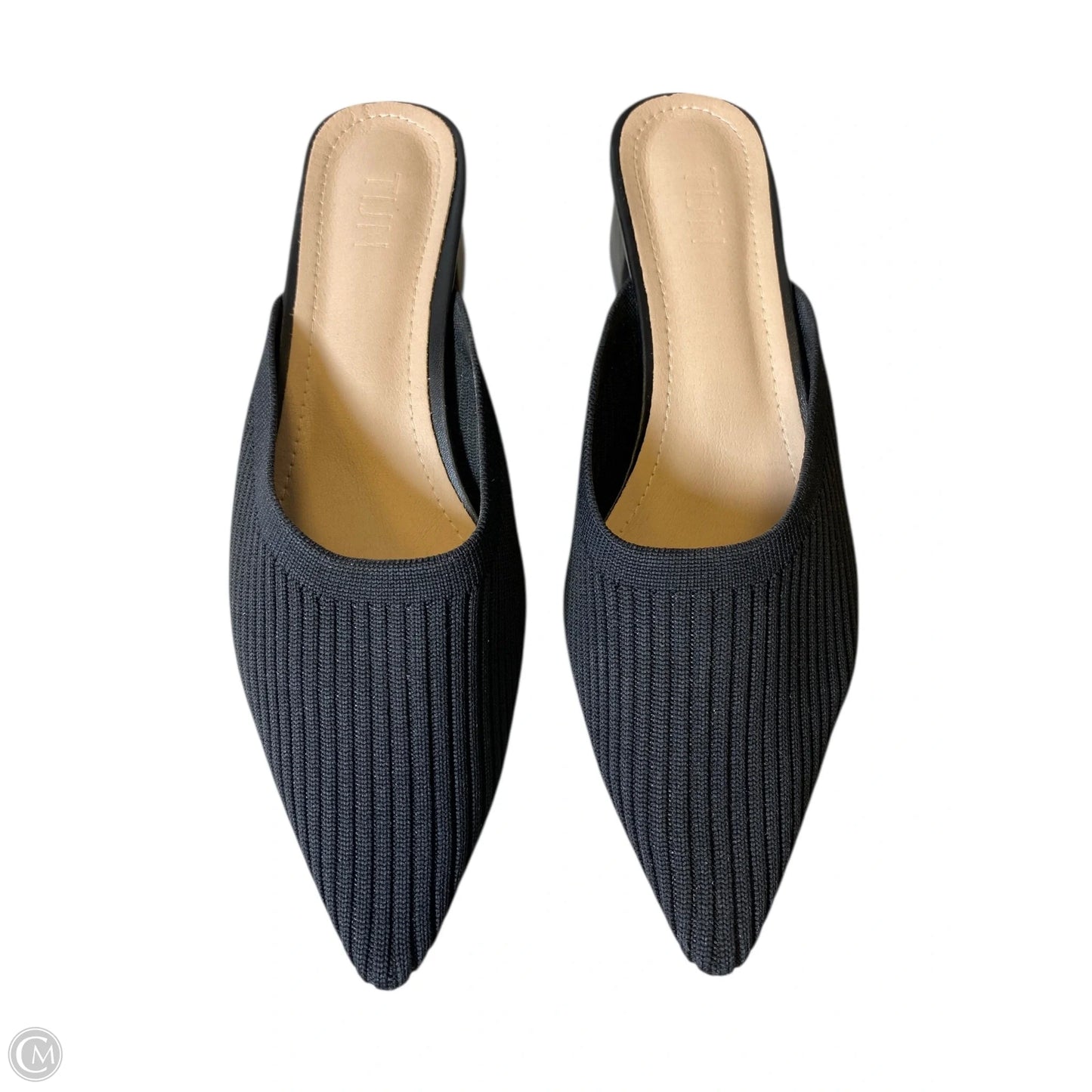 Shoes Heels Block By Clothes Mentor In Black, Size: 8.5