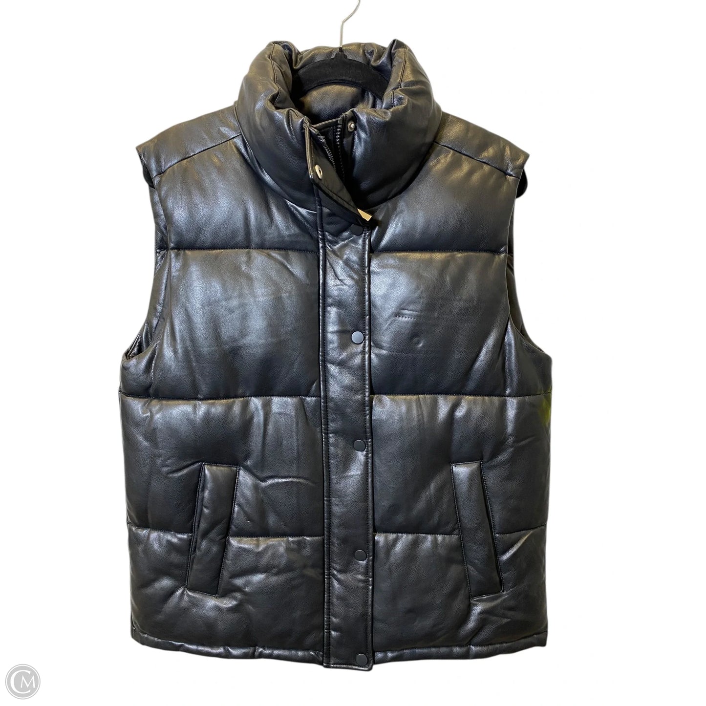 Vest Puffer & Quilted By Marc New York In Black, Size: M