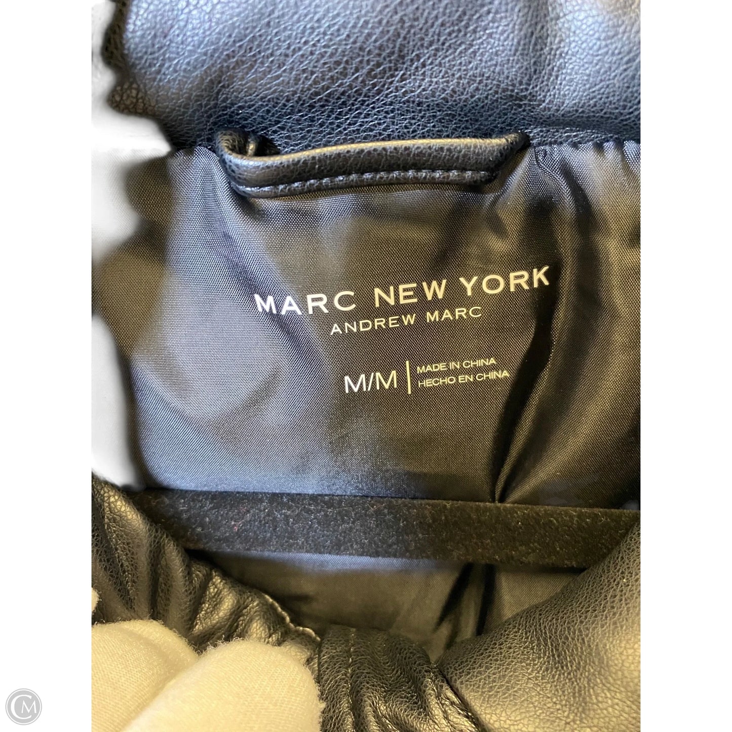 Vest Puffer & Quilted By Marc New York In Black, Size: M