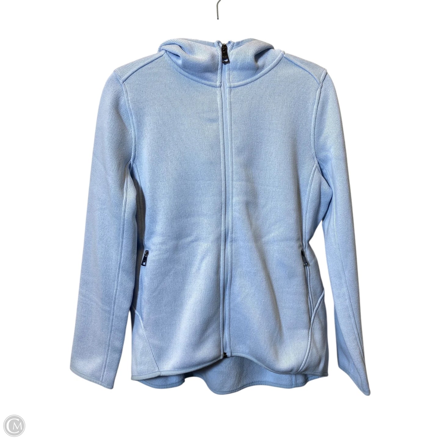 Jacket Fleece By Andrew Marc In Blue, Size: M