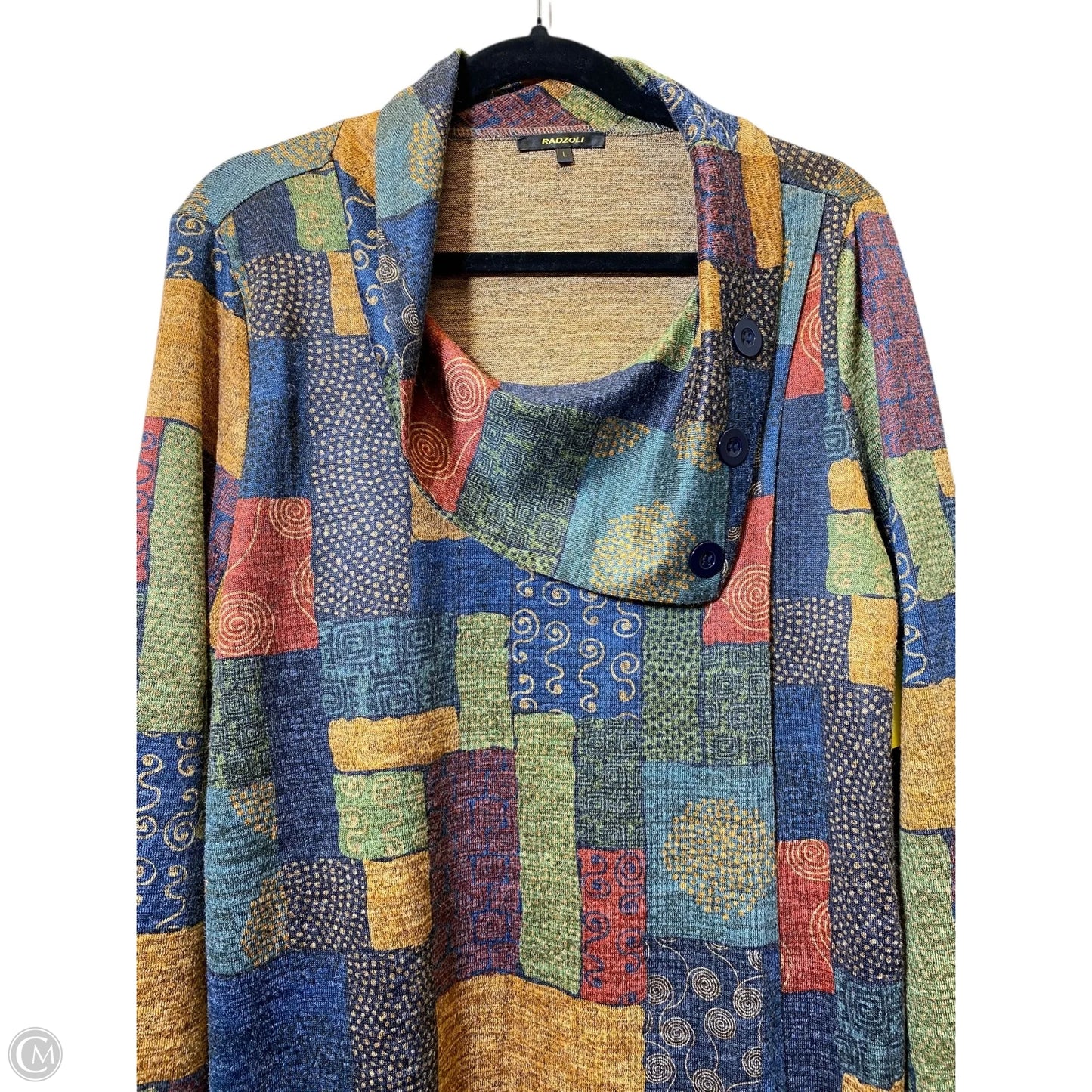 Sweater By Radzoli In Multi-colored, Size: L