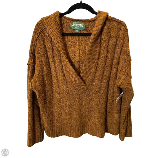 Sweater By American Eagle In Brown, Size: M