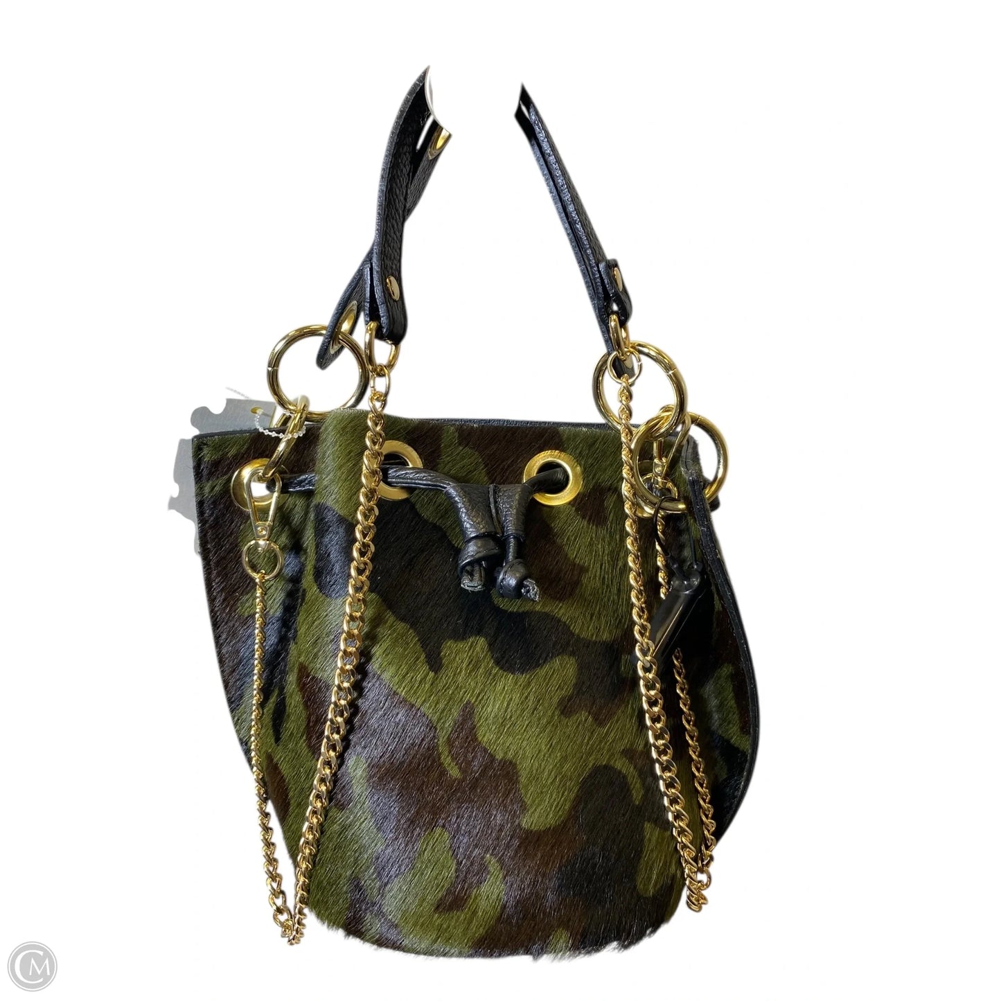 Crossbody Leather By Clothes Mentor, Size: Small