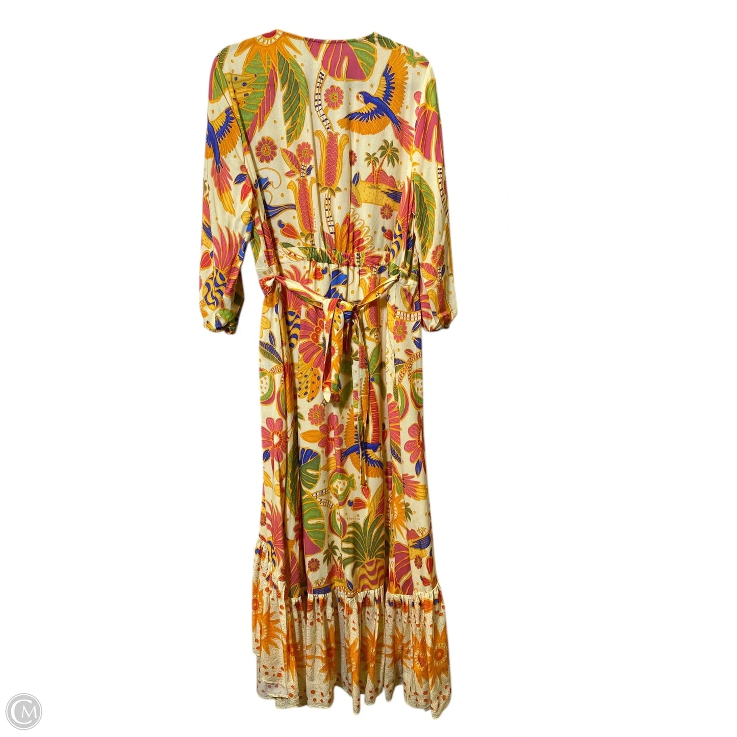 Dress Casual Maxi By Farm Rio In Multi-colored, Size: Xl