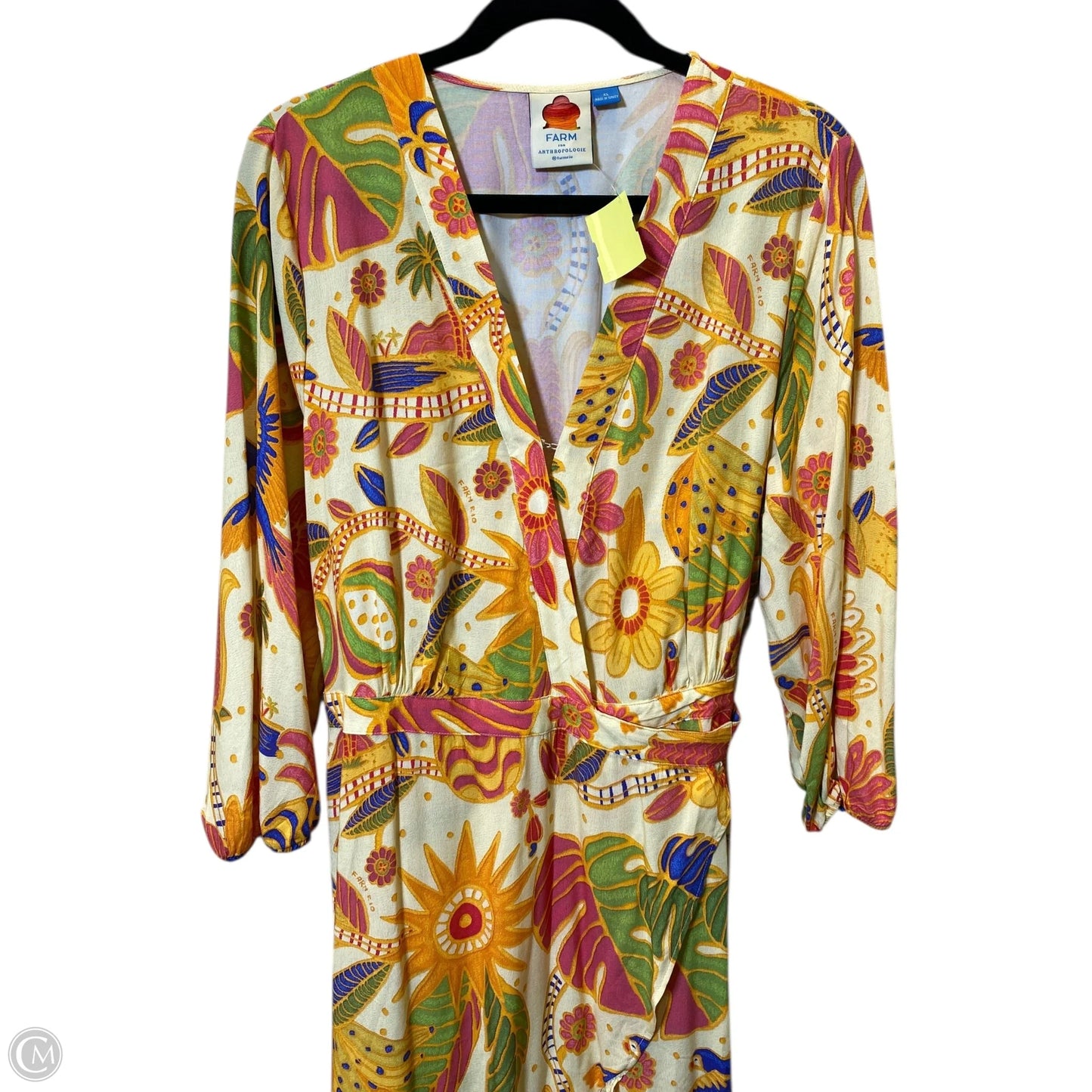 Dress Casual Maxi By Farm Rio In Multi-colored, Size: Xl