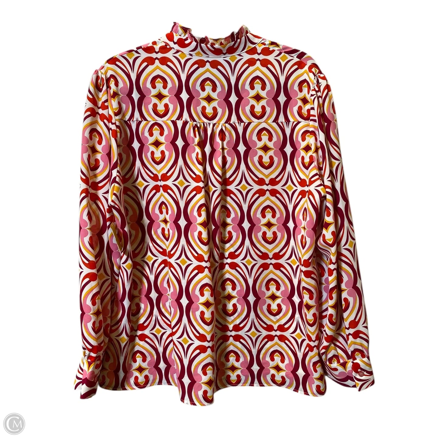 Top Long Sleeve By Clothes Mentor In Multi-colored, Size: L
