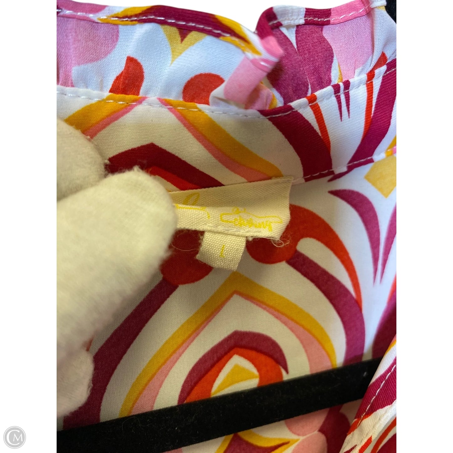 Top Long Sleeve By Clothes Mentor In Multi-colored, Size: L