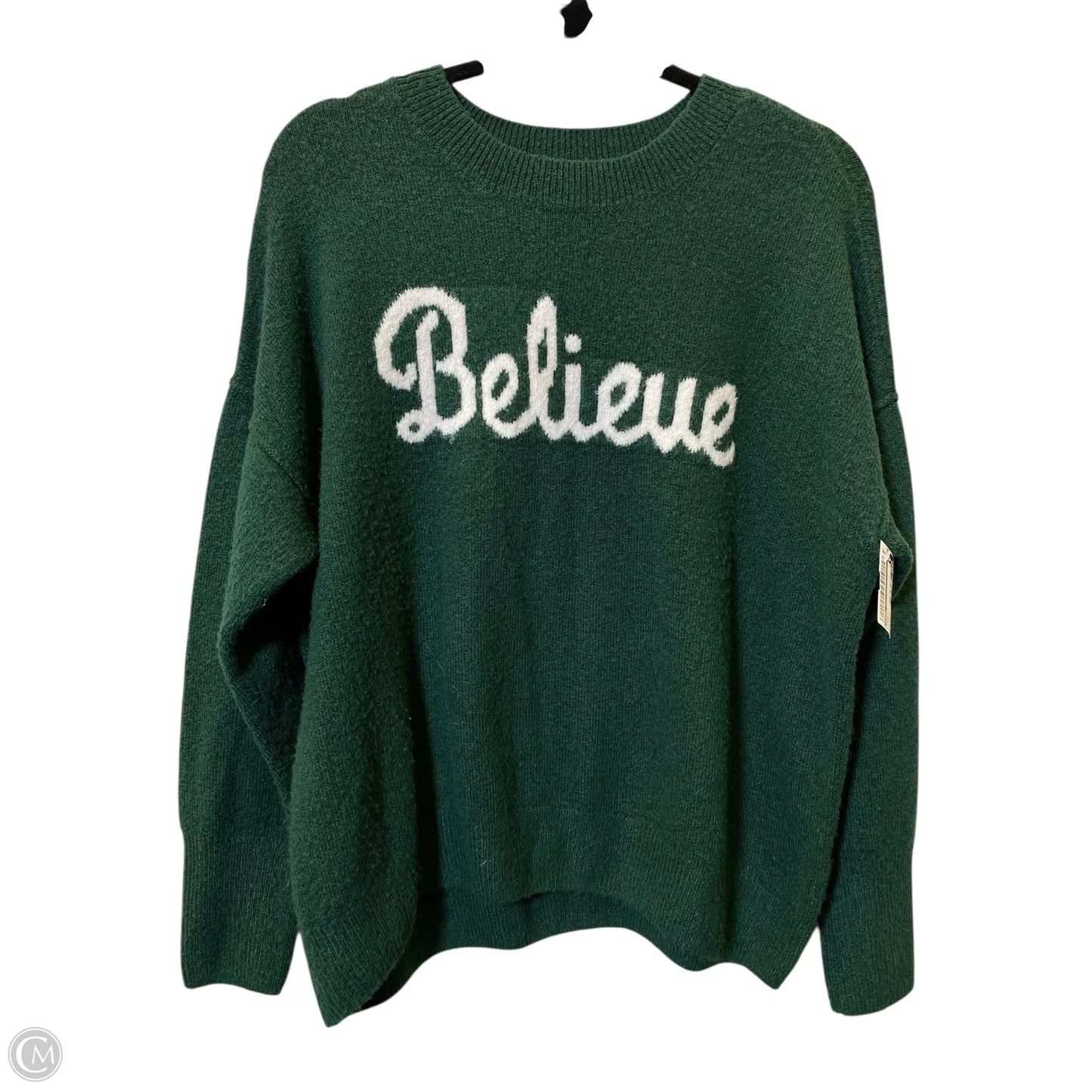 Sweater By Cece In Green, Size: M