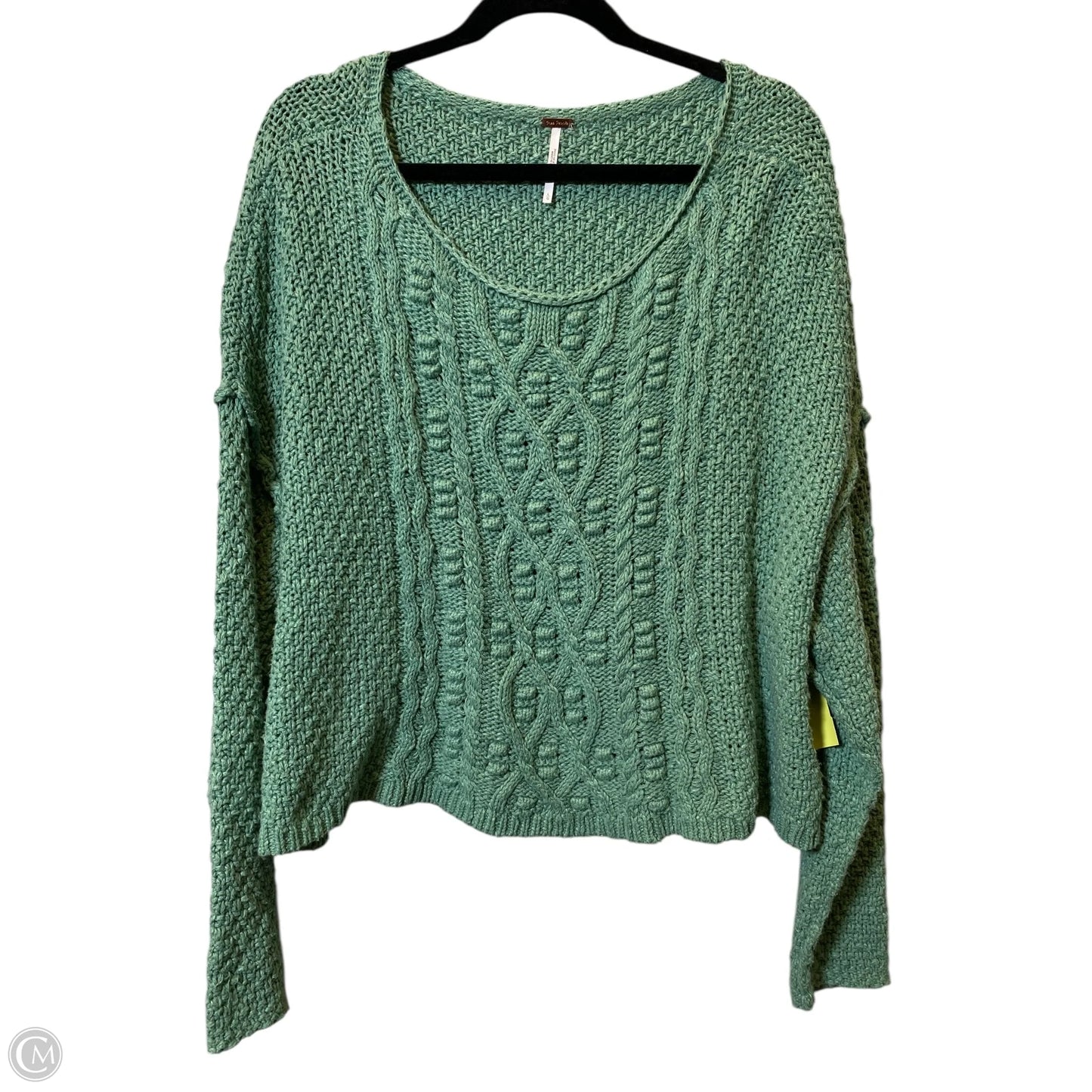 Sweater By Free People In Green, Size: L
